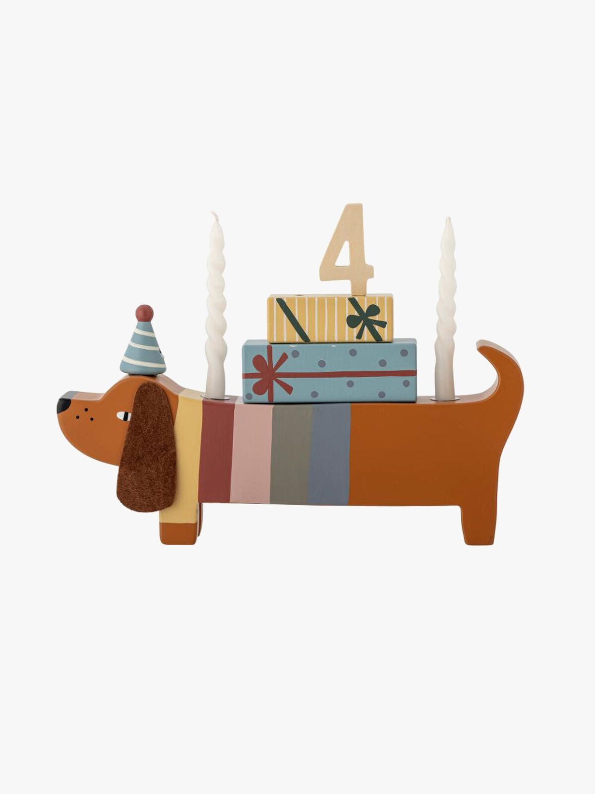 Bloomingville Charlie Fødselsdagsdekoration, Brun