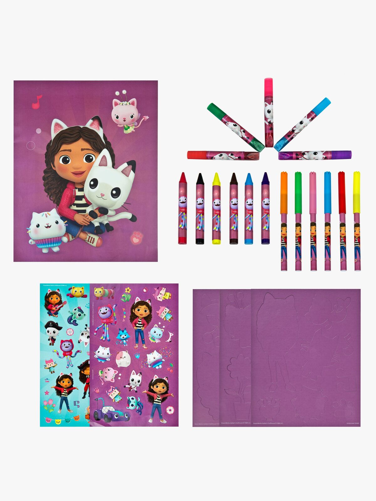 UnderCover Gabby's Dollhouse Kreasæt Deluxe