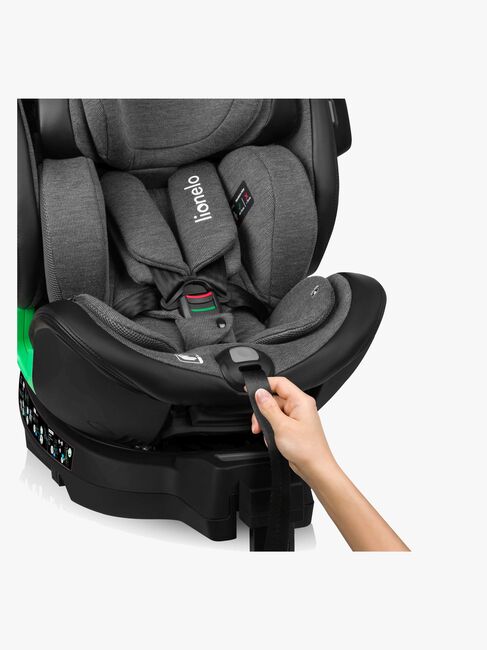 Lionelo Harmony i-Size Autostol, Grey Graphite Leather