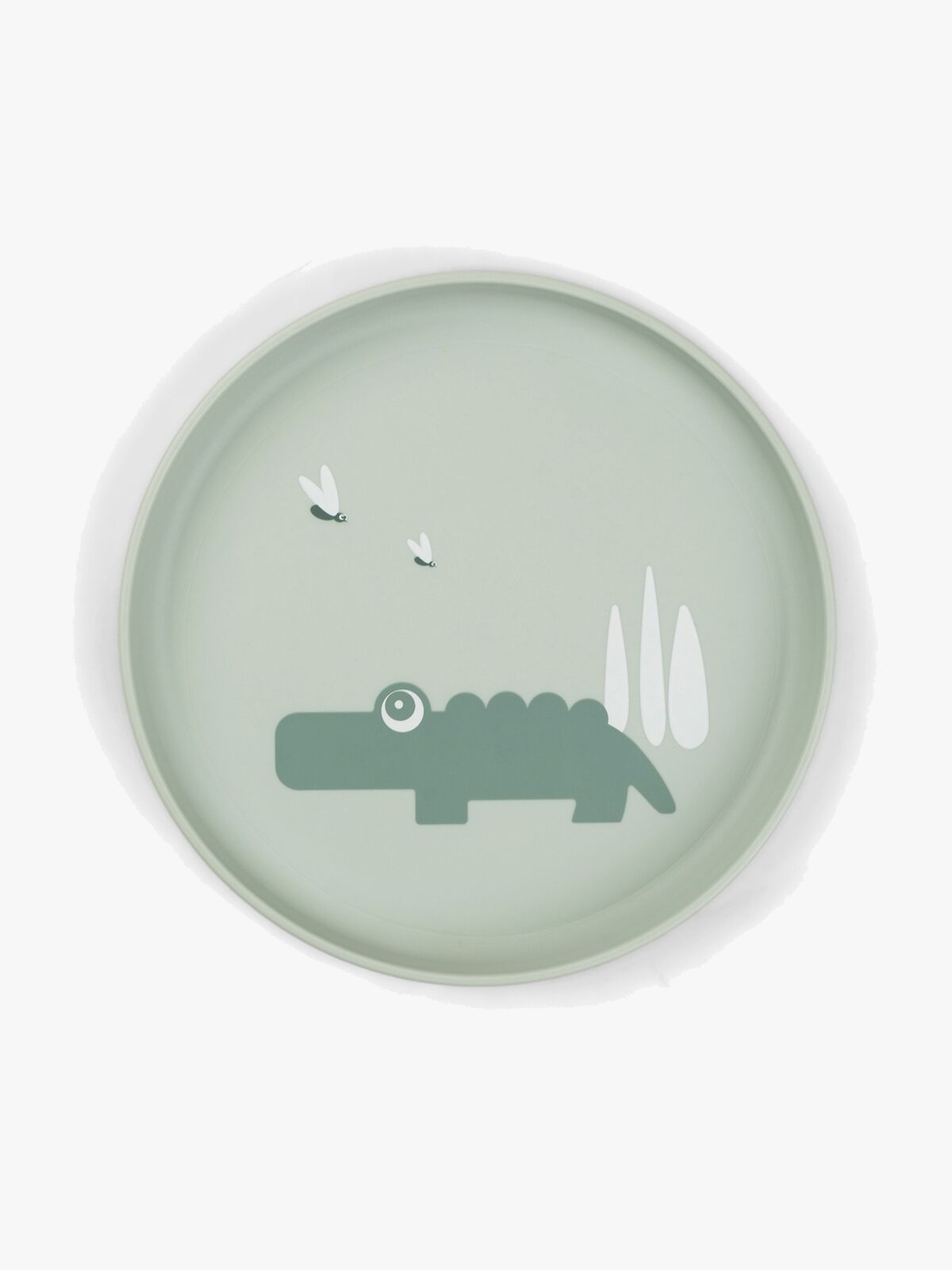 Done By Deer Foodie Tallerken Croco, Grøn