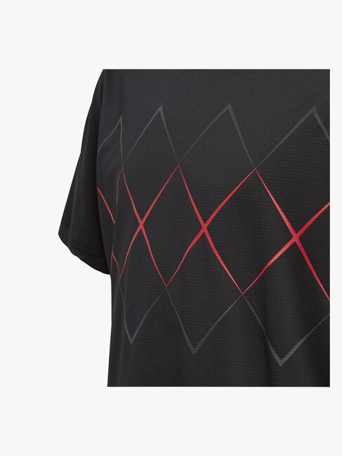 Adidas Boys Barricade Tee T-shirt, Black