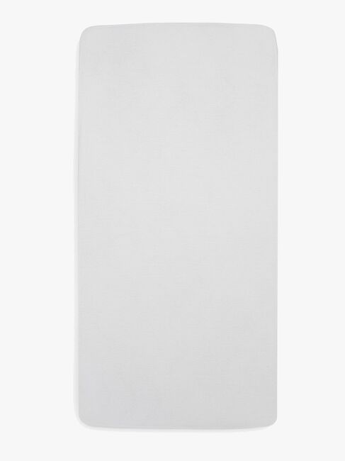 Jollein Stræklagen Bomuldsstretch 60x120, Hvid