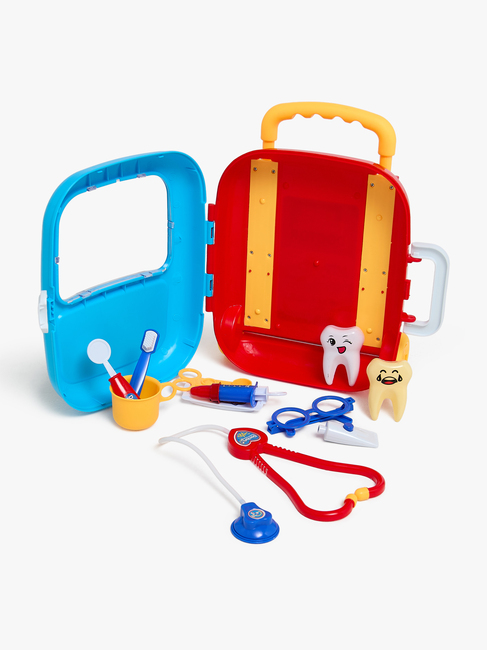Cloudberry Castle Doktortaske Tandlæge, Blå