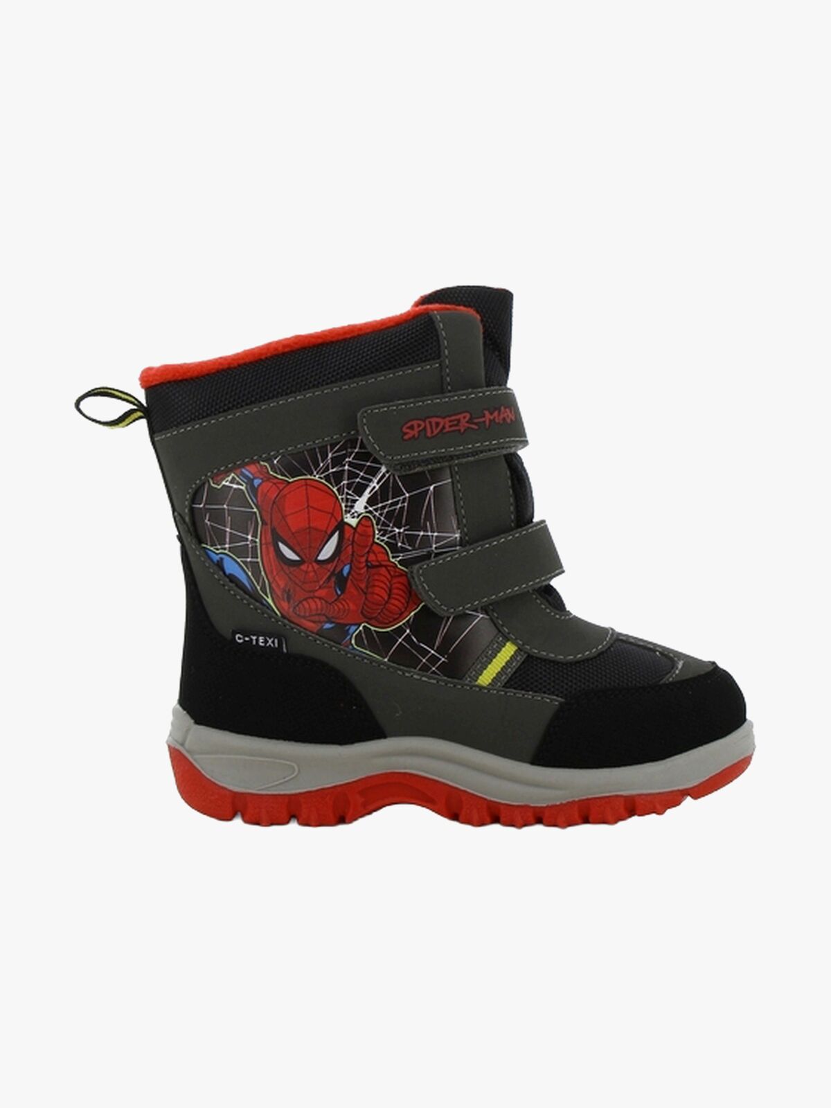 Marvel Spider-Man Vinterstøvler, Dark Grey/Black