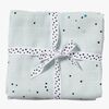 Done By Deer Stofble Dreamy Dots 120x120 2-pak, Blue
