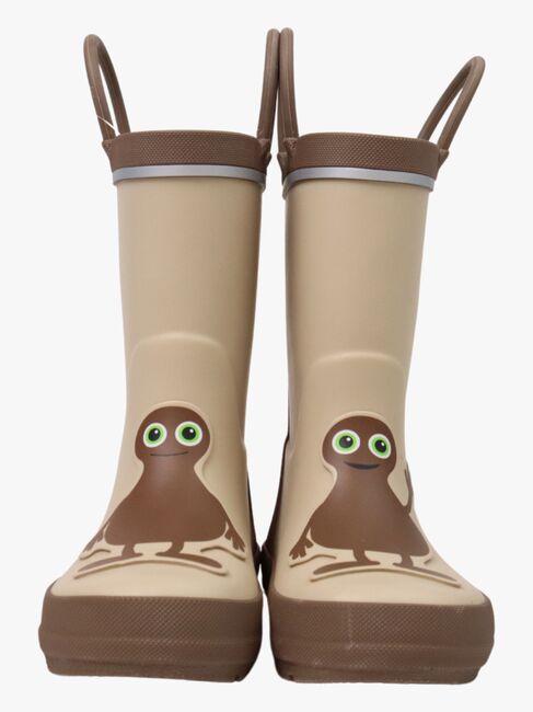 Babblarna Babba Gummistøvler, Brun