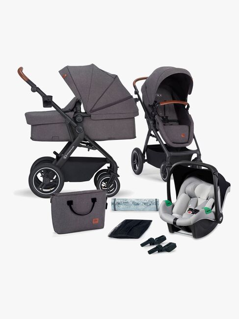 Kinderkraft Multifunctional 3-in-1 B-Tour Mink Pro Kombivogn, Dark Grey