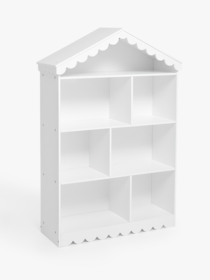 Alice & Fox Dune Bogreol & Dukkehus, White