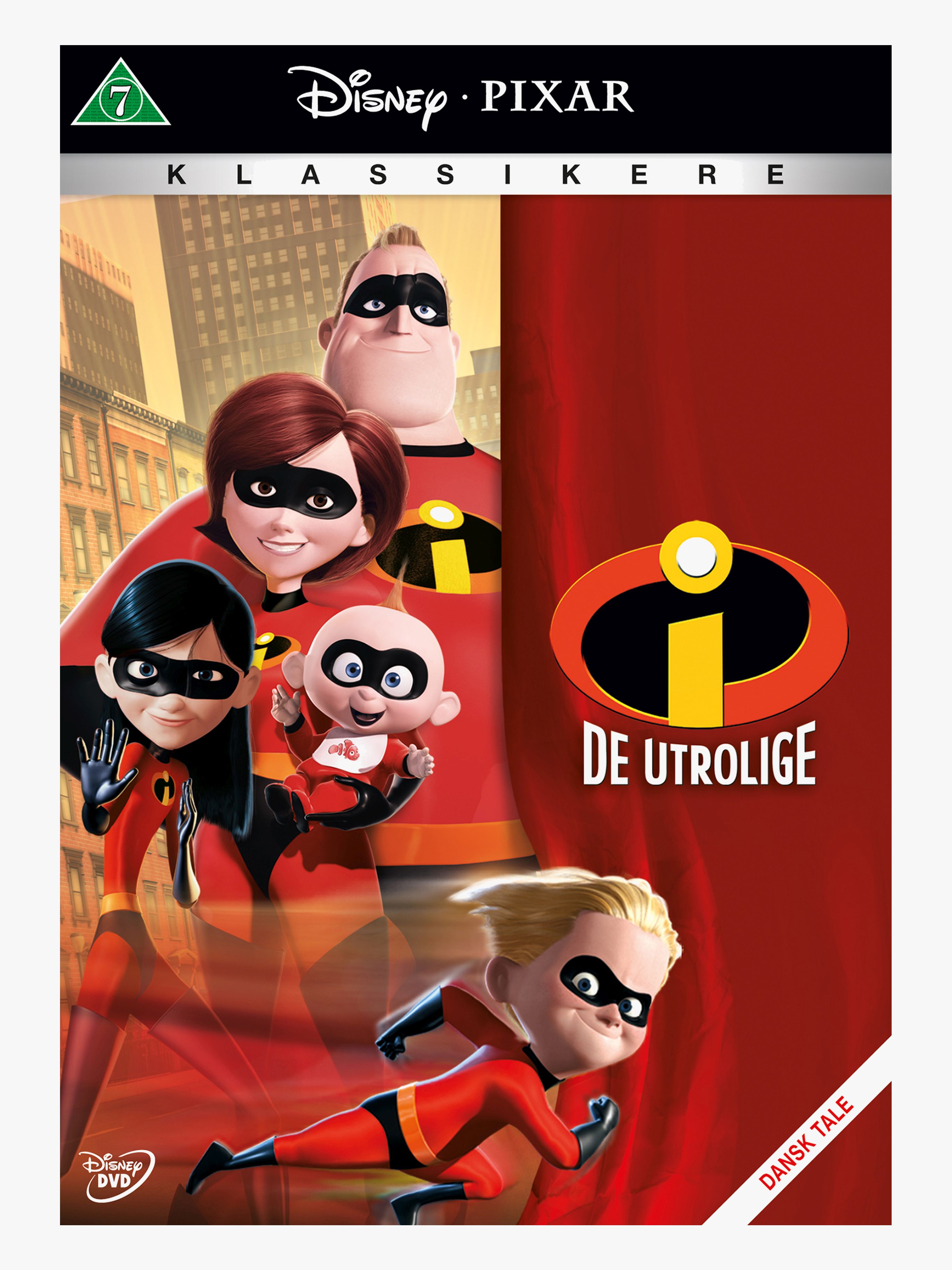 Disney Pixar De Utrolige DVD