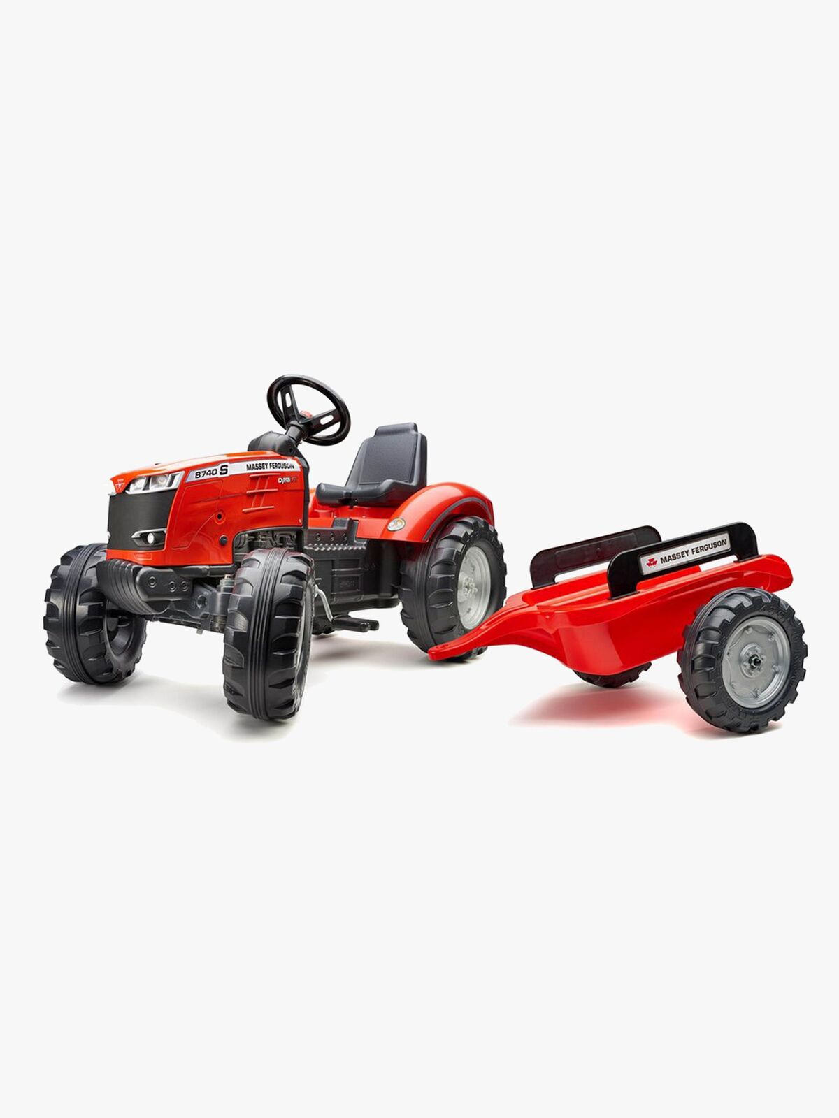 Falk Massey Ferguson S8740 Traktor med Trailer