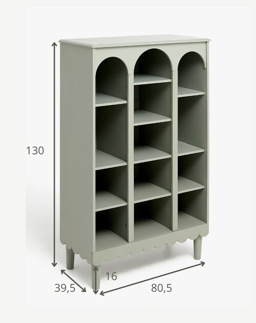 Alice & Fox Dune  Dekorativ Bogreol, Sage