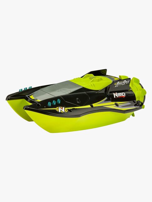 Nikko Aquasplit Fjernstyret Båd, Neongrøn