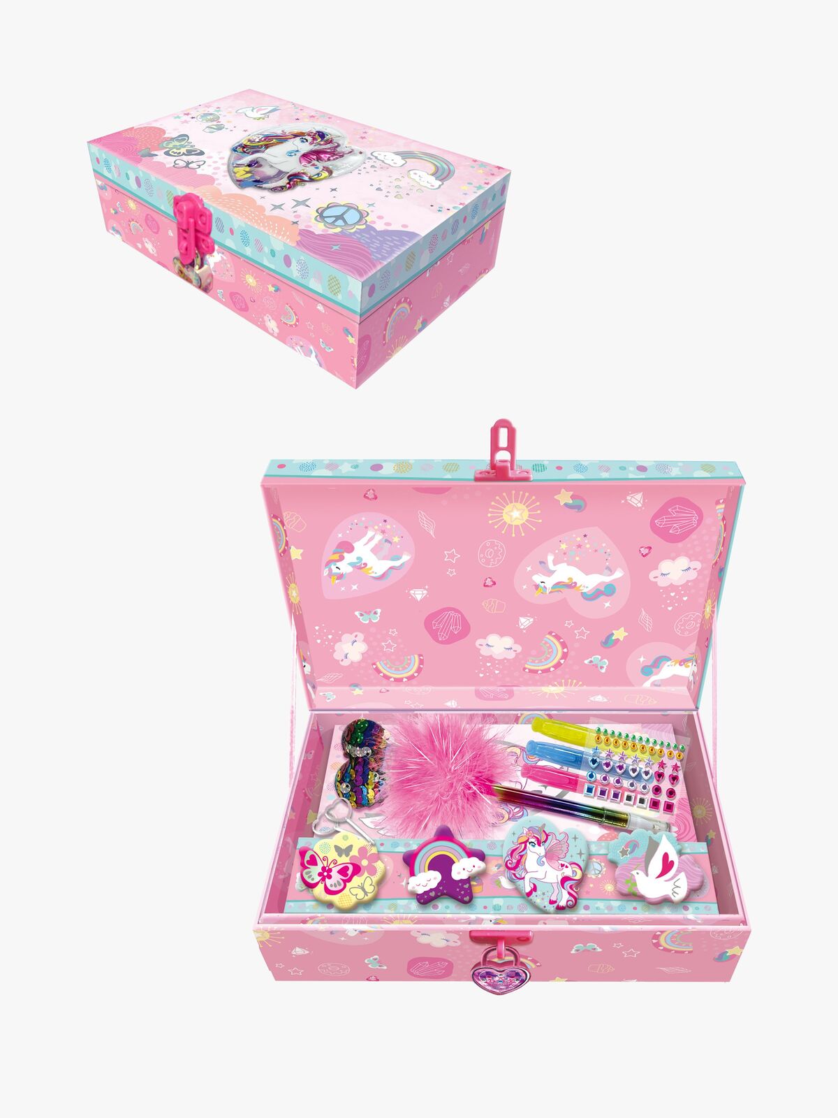 Alrico Kasse med Tusser & Klistermærker