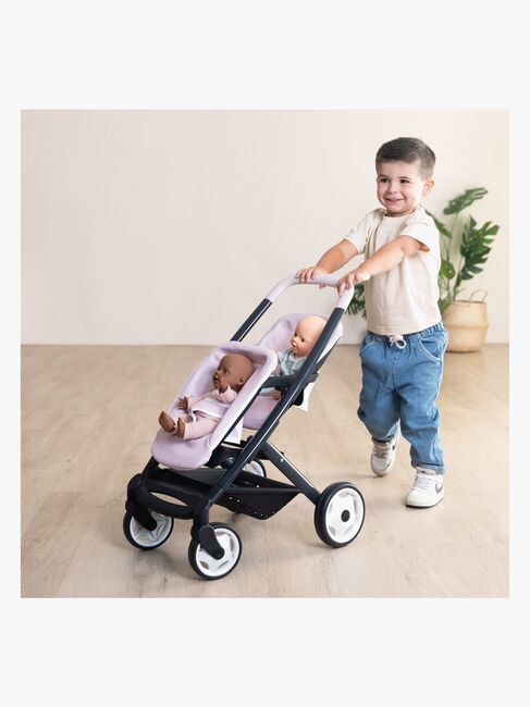 Smoby MAXI-COSI Tvillingevogn, Pink