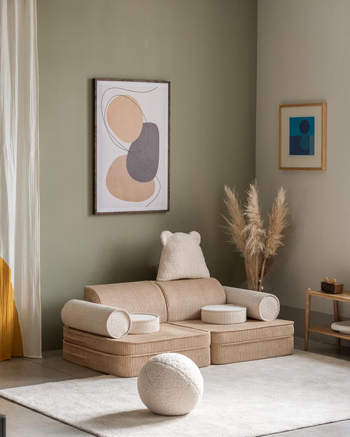 Wigiwama Play Bygbar Sofa 78x132 cm, Brown Sugar