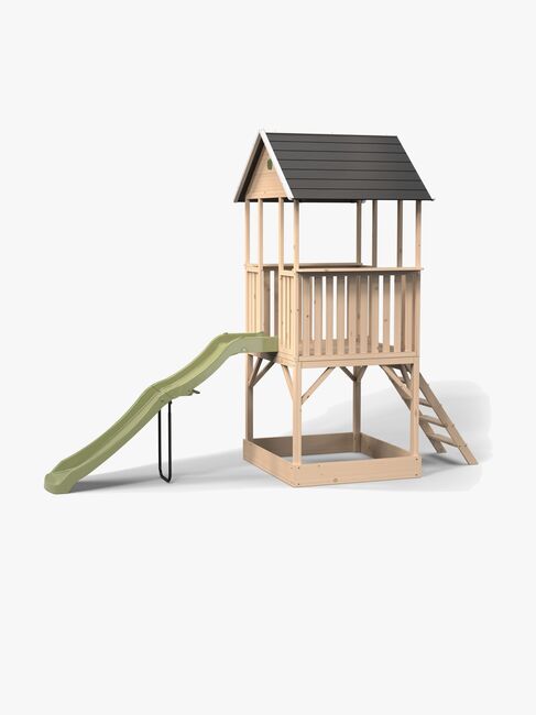 EXIT Panorama 500 Legehus med Rutsjebane & Sandkasse