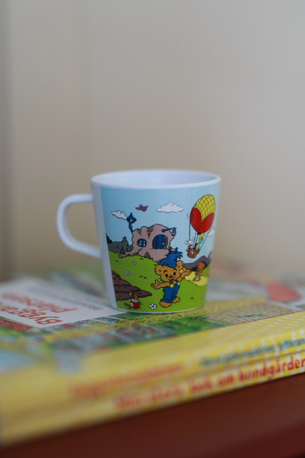 Bamse Verdens Stærkeste Bjørn Motiv Kop med Håndtag