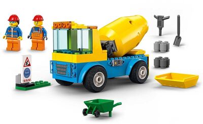 ikke noget video Lav Køb LEGO City Great Vehicles 60325 Lastbil med cementblander | Jollyroom