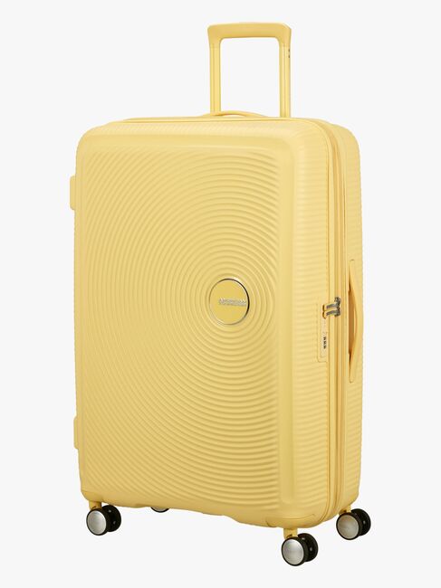 American Tourister Soundbox Spinner Kuffert 97L, Pastel Yellow