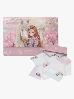 TOPModel Brevpapir i Mappe Viva Violet