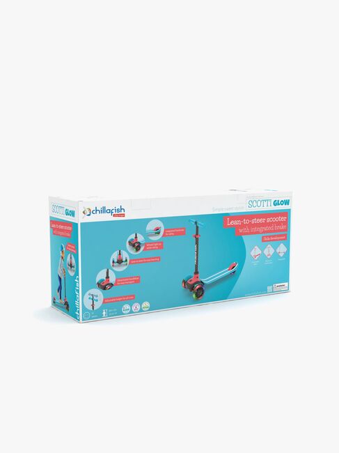 Chillafish Scotti Glow Løbehjul, Blue