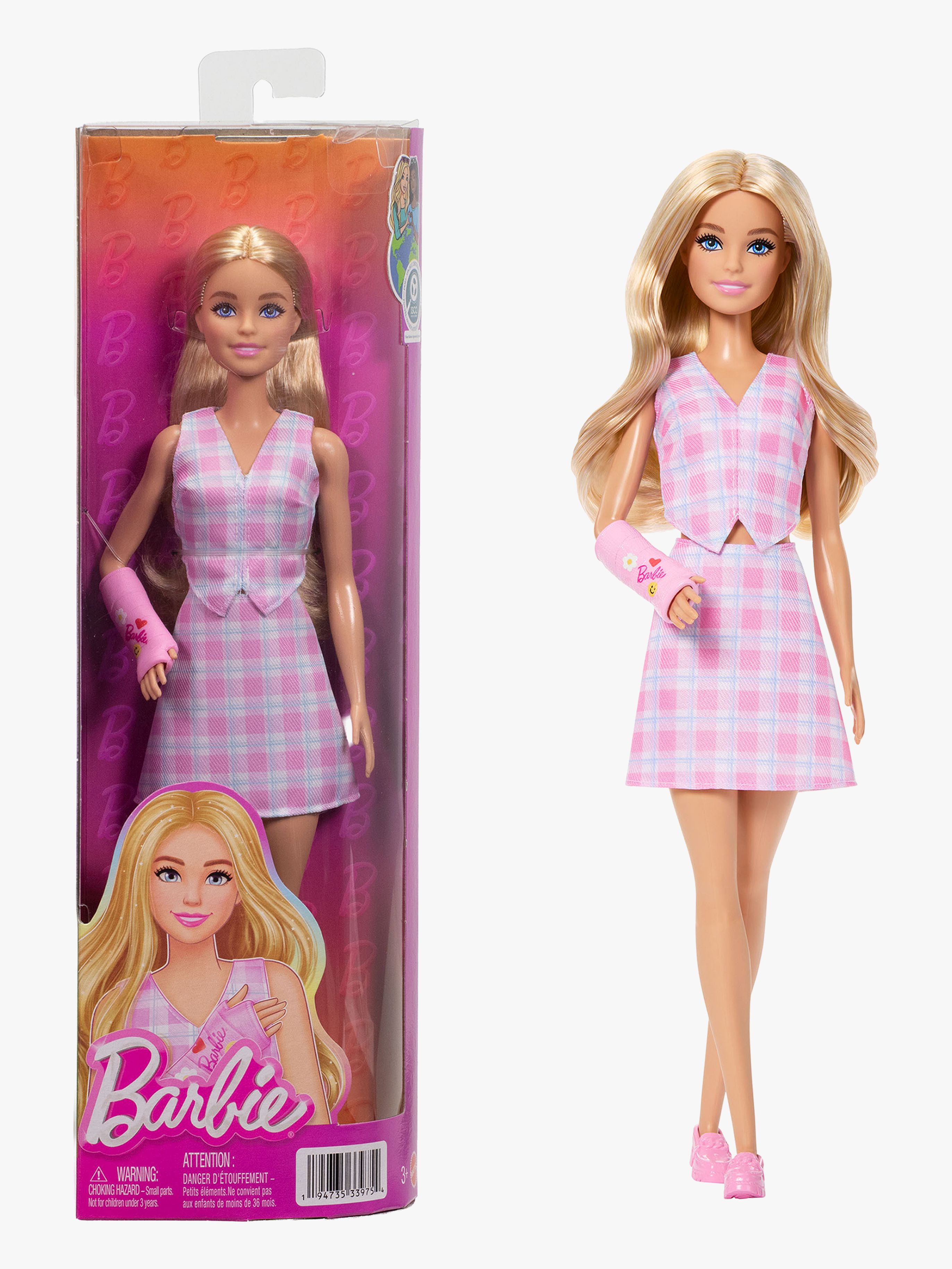 Barbie Fashionistas Dukke med Gips