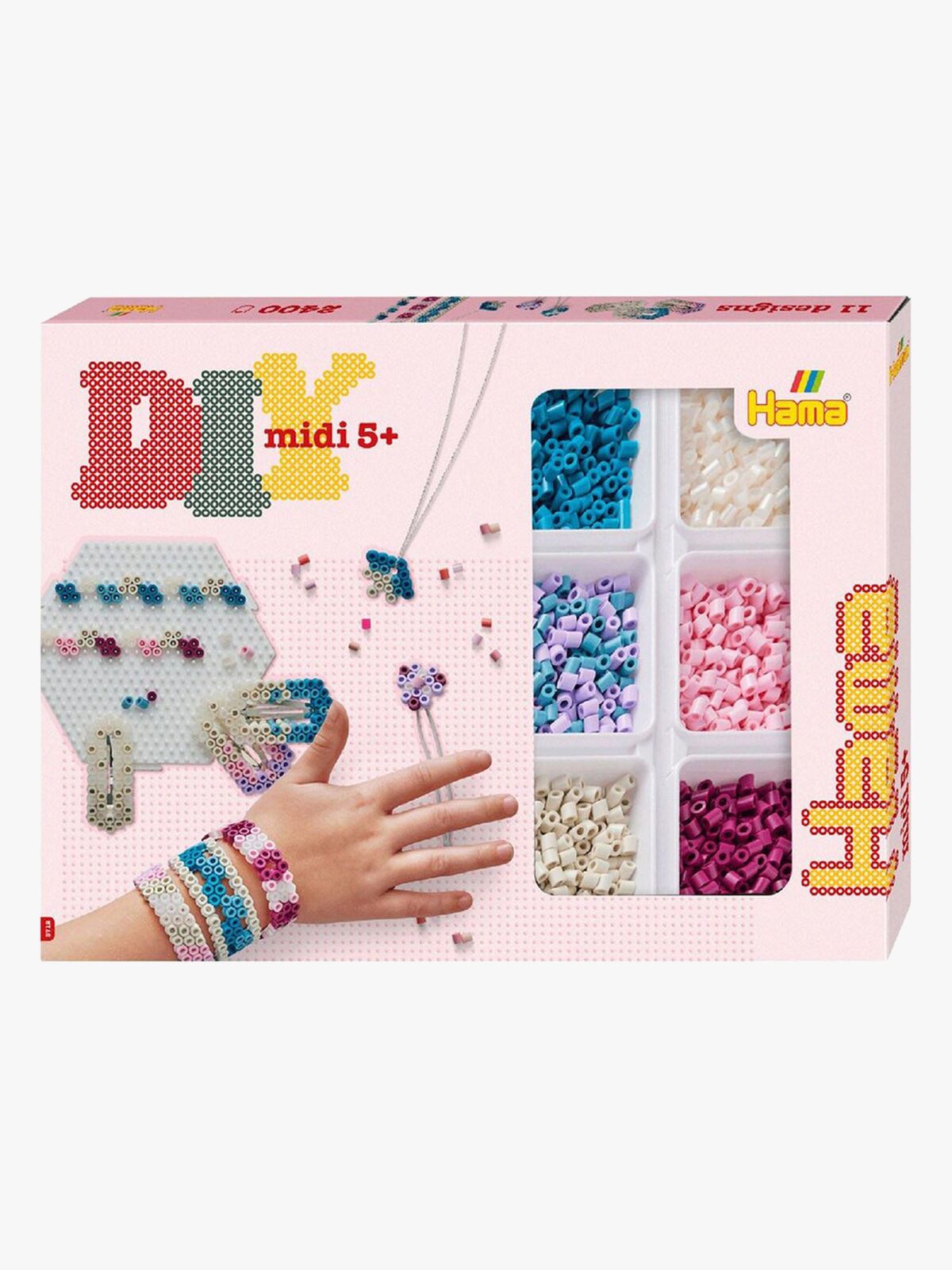 Hama Midi DIY Perlesæt 2400 Stk.
