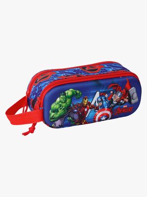 Marvel Avengers 3D Dobbelt Penalhus, Blå