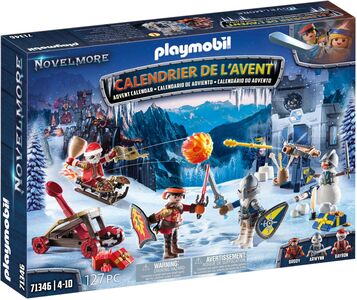 Playmobil 71346 Novelmore Julekalender Kamp i Sneen