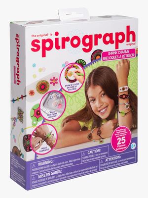 Spirograph Shrink Charms DIY-sæt