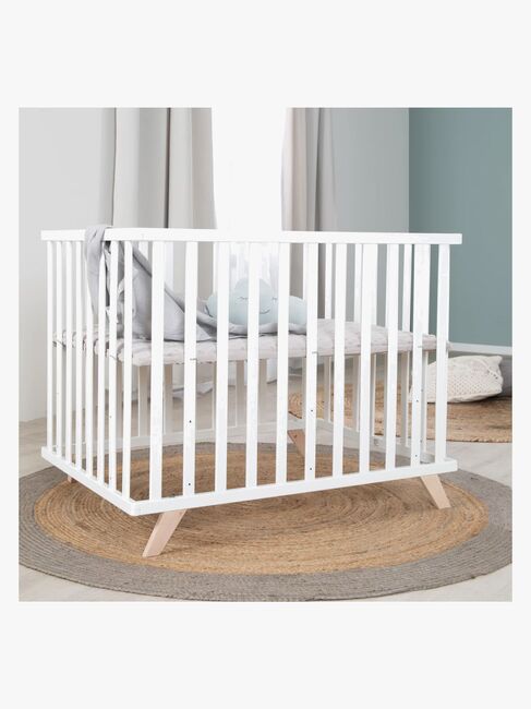 Roba Lil Planet Kravlegård På Fod, White & Grey