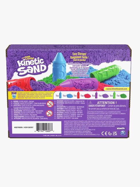 Kinetic Sand Stamp N' Roll Sæt Multipack