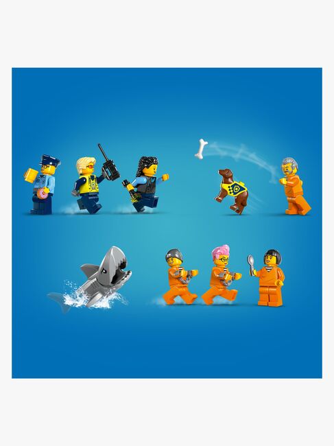 LEGO City 60419 Politiets fængselsø