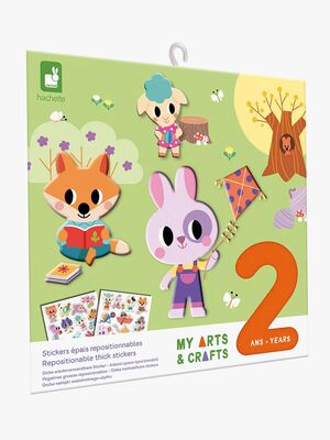 Janod My Arts & Crafts Genanvendelige Tykke Klistermærker 22 Stk.