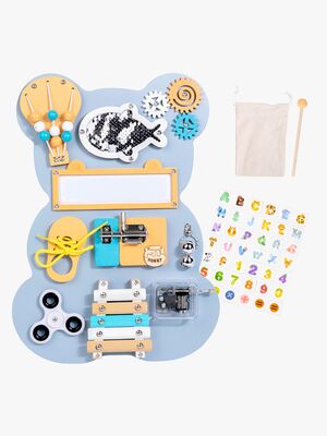 Hemmingsen Kids Mini Aktivitetstavle med Spilledåse