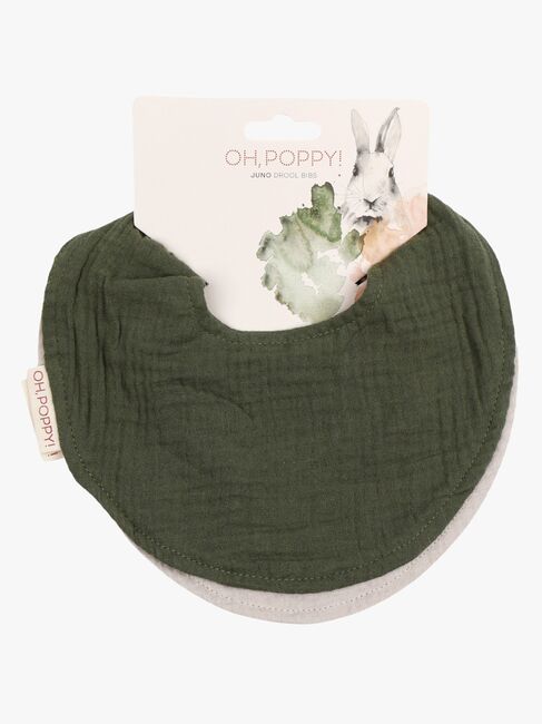 Oh, Poppy! Juno Savlemæk 2-pak, Forest Green/Linen Beige