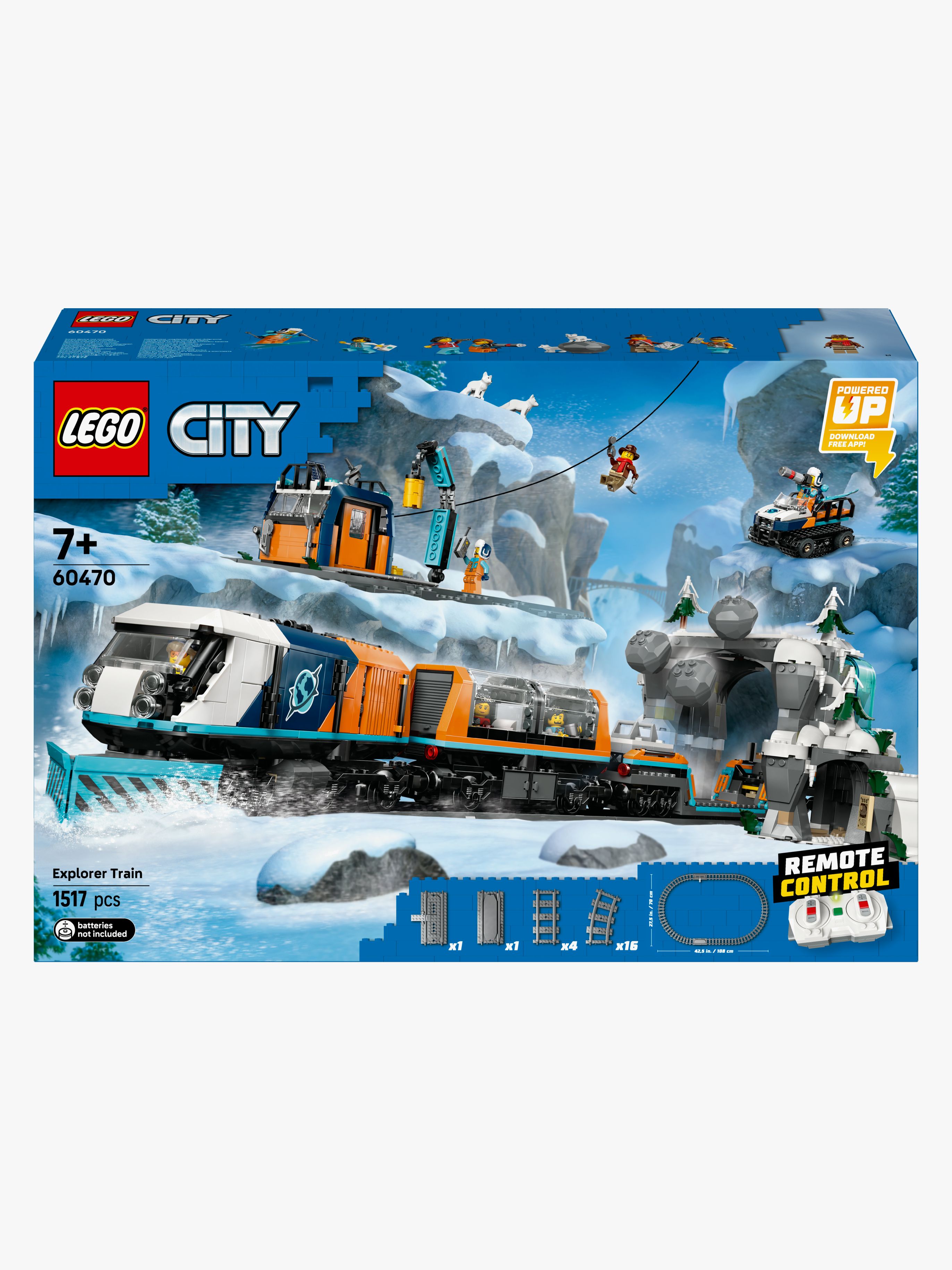 LEGO City 60470 Polarforskernes arktiske eksprestog