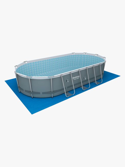 Bestway Power Steel Oval poolsæt 549x274x122 cm