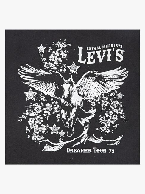 Levi's LVG Retro T-shirt, Jet Black