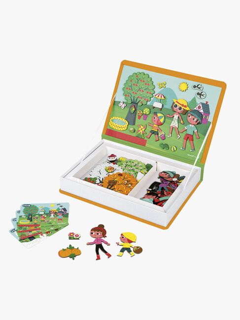 Janod Magneti'Book De 4 Årstider Magnetsæt 115 Stk.