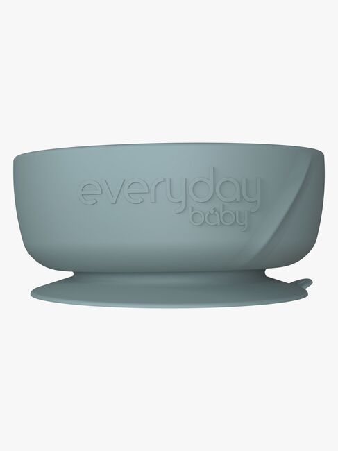 Everyday Baby Skål Silikone, Grøn