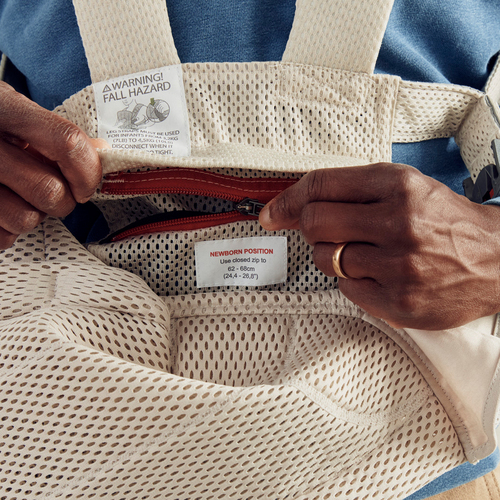 BabyBjörn Harmony Bæresele 3D Mesh, Off White