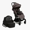 Beemoo Easy Fly Lux 4 Klapvogn med Liggedel, Gull Grey