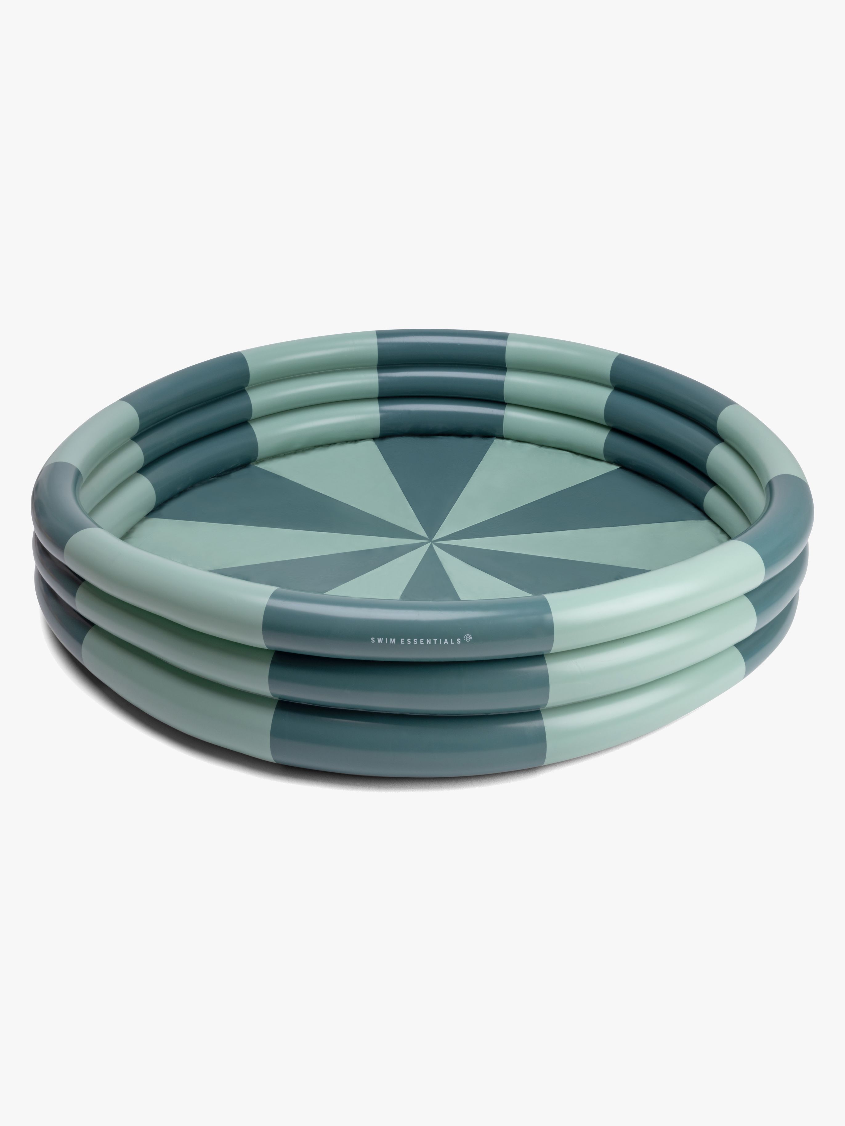Swim Essentials Badebassin 150 cm, Green Striped, Badebassin til børn