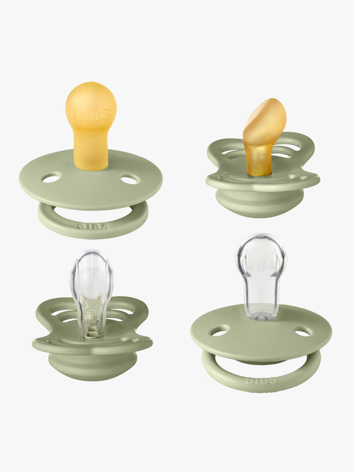 BIBS Sut Try-it Collection 4-pak, Sage