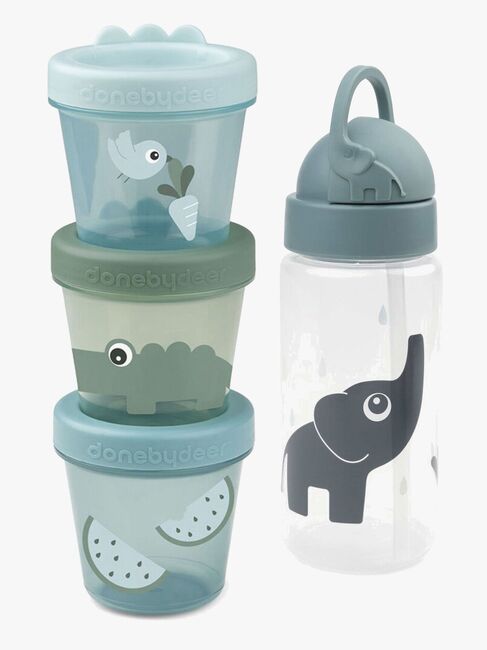 Done By Deer Croco Madbeholder & Flaske, Green/Blue