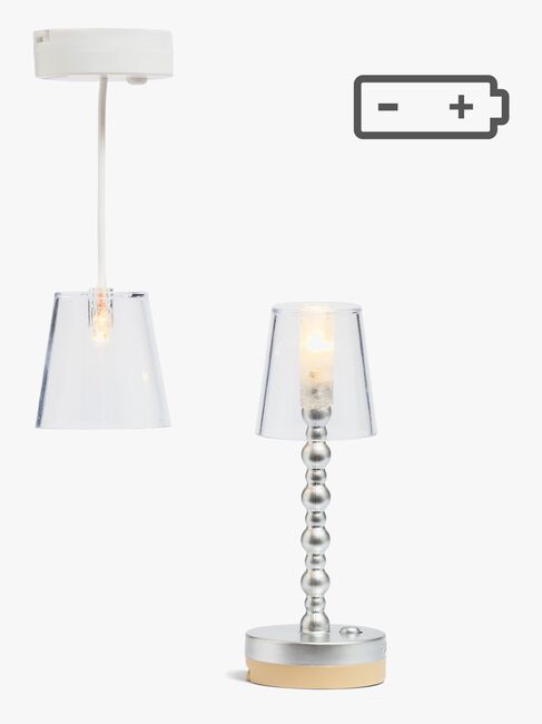 Lundby Dukkehustilbehør Gulvlampe og Loftslampe