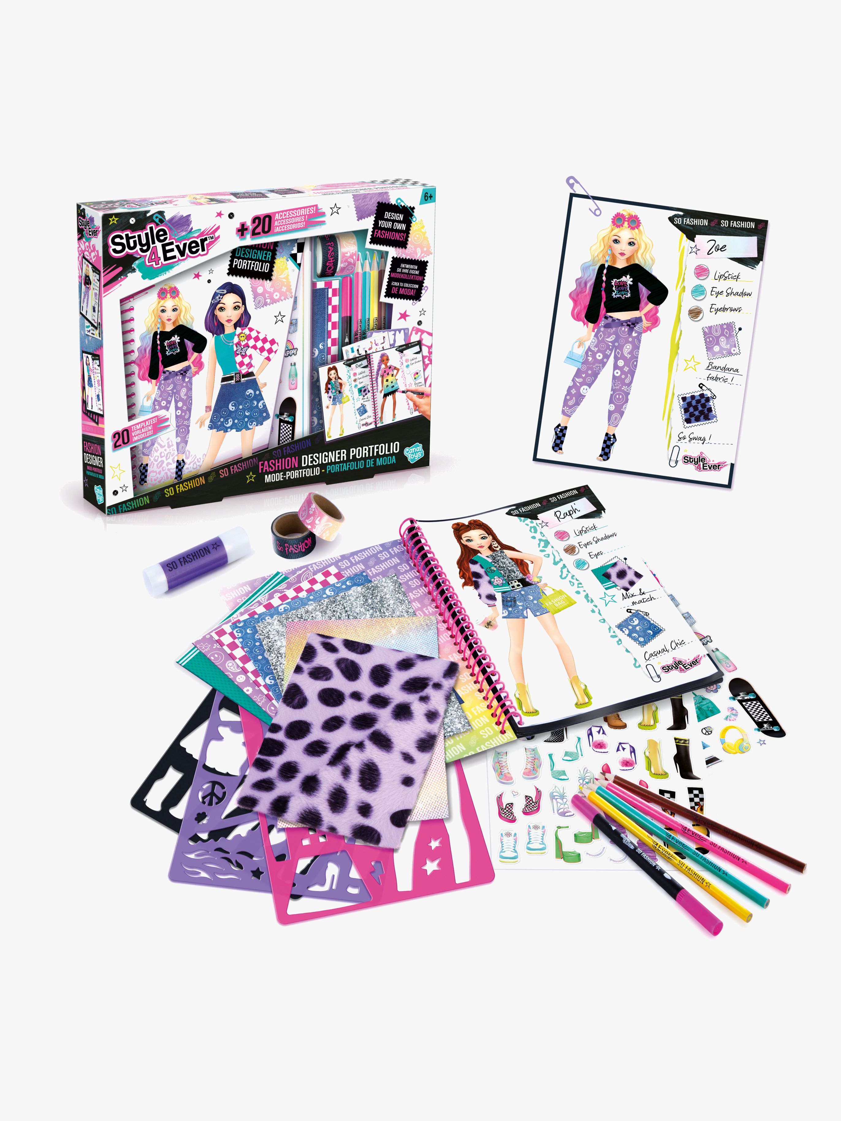 Style4Ever Fashion Designer Portfolio Kreasæt