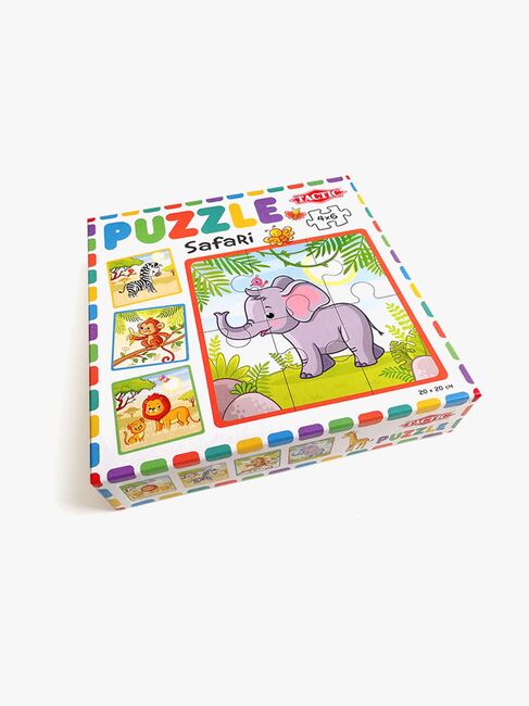 Tactic Puslespil Mit Første Puslespil Safari, 4x6 Brikker