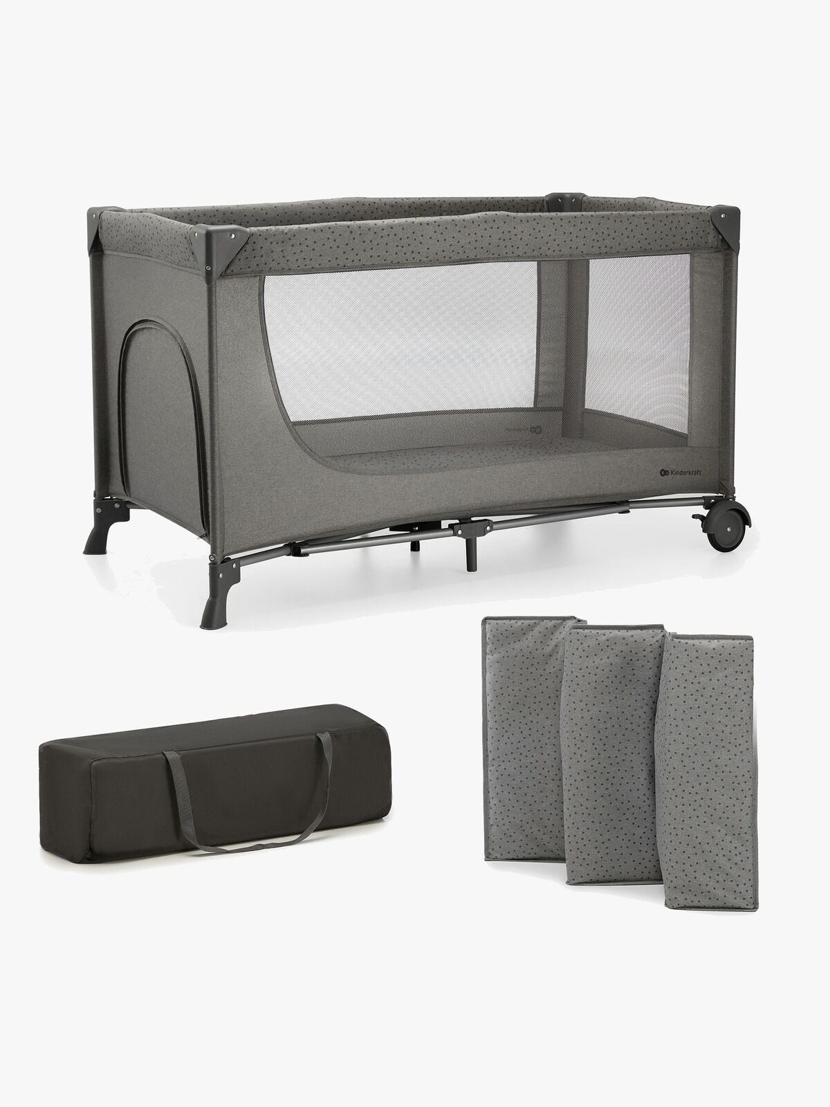 Kinderkraft JOY 2 Weekendseng, Dark Grey